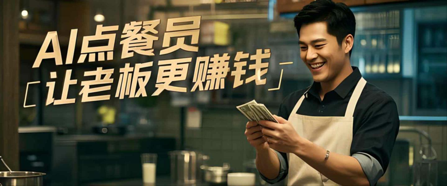 AI点餐员，让老板更赚钱