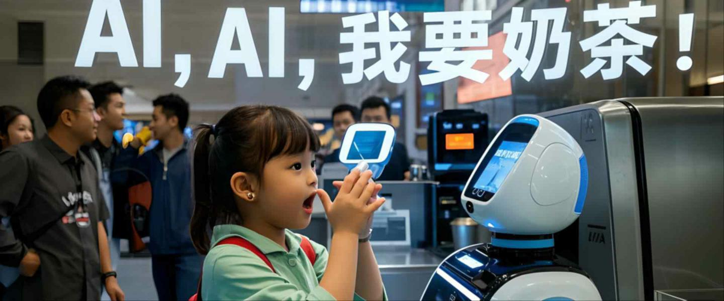 AI，AI，我要奶茶