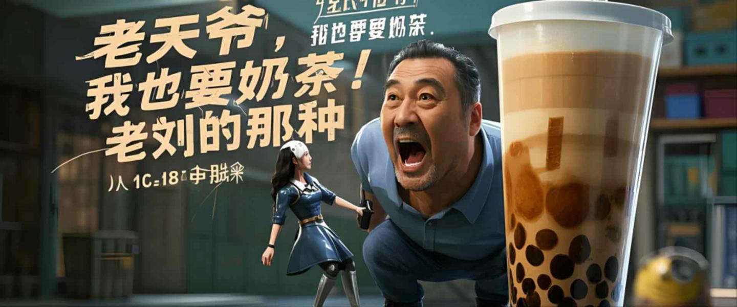 老天爷，我也要奶茶！老刘的那种